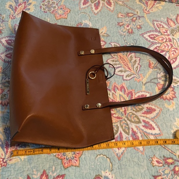 Calvin Klein Faux Leather Tote with Clutch Bag - Picture 10 of 17